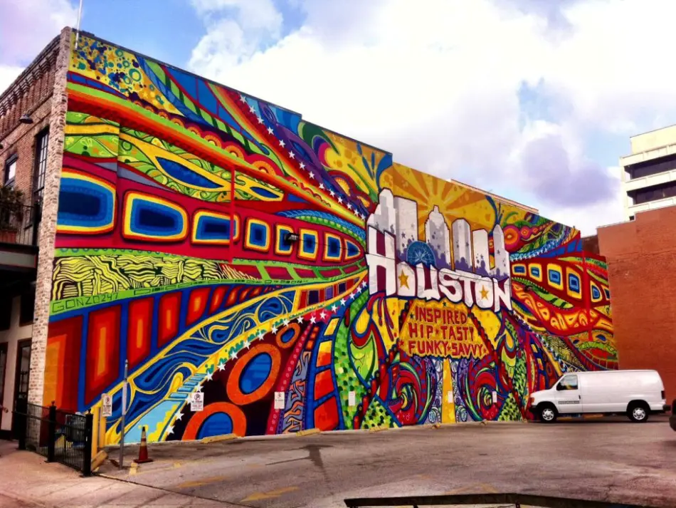 Houston Graffiti walls