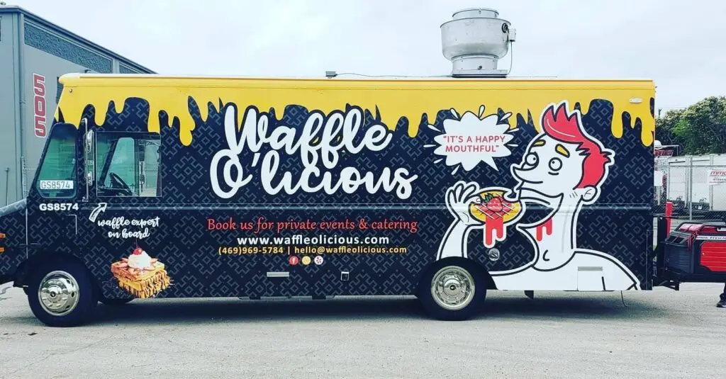 food trucks in Houston - Waffle O'licious
