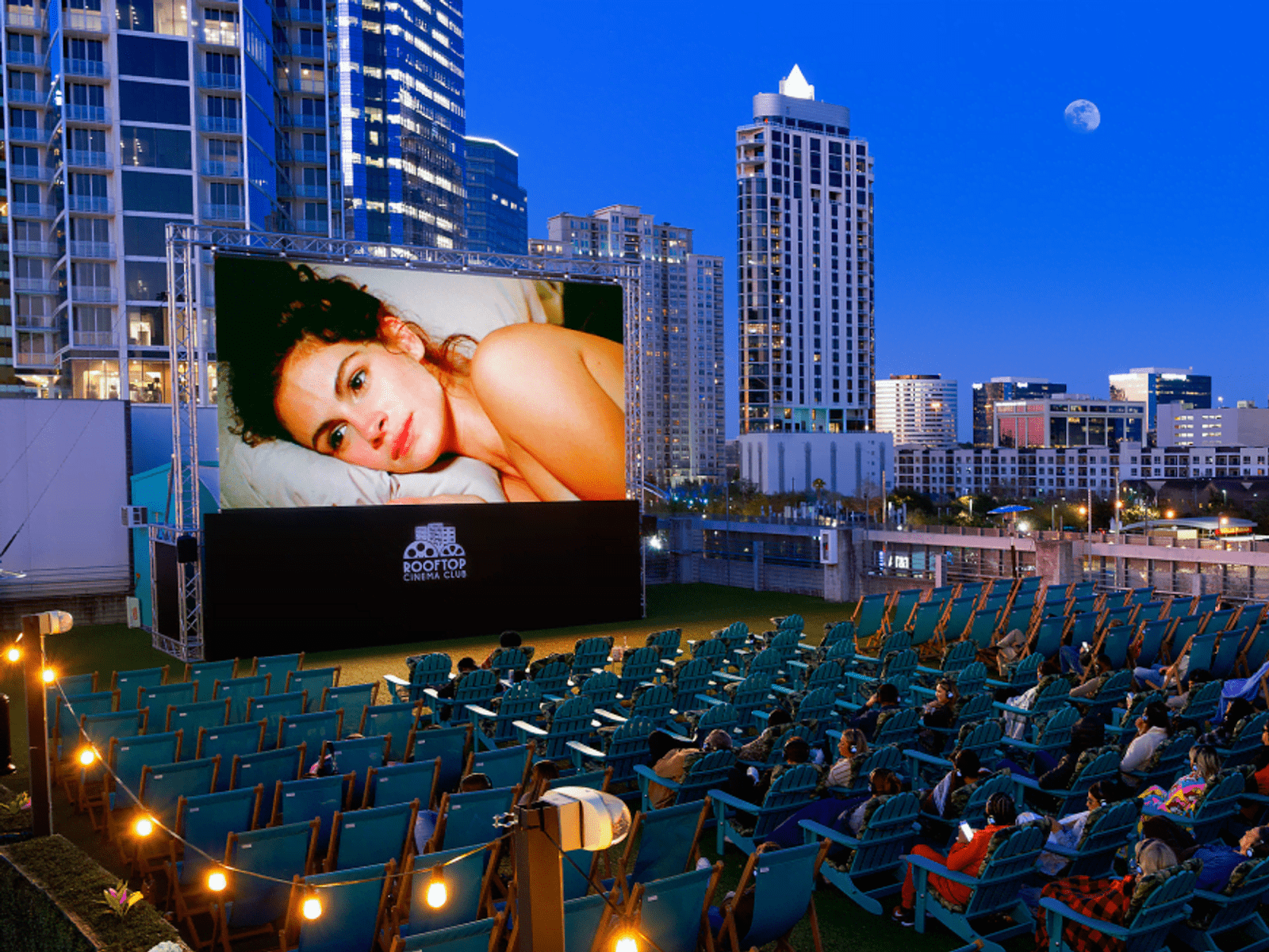 Houston rooftop cinema