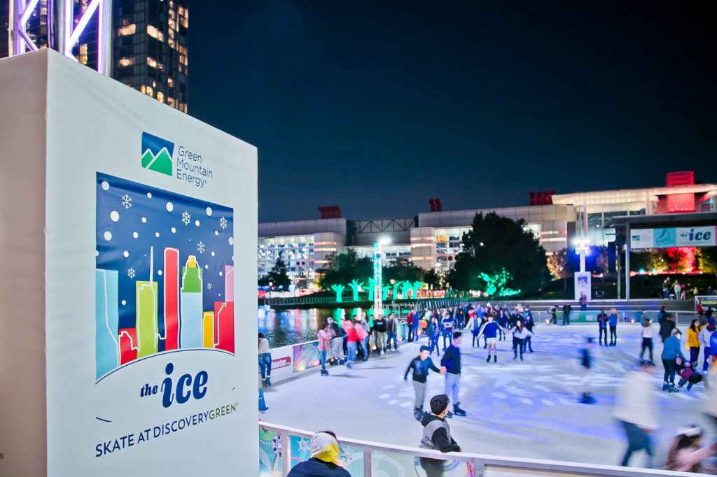 Green Mountain Energy Ice at Discovery Green
